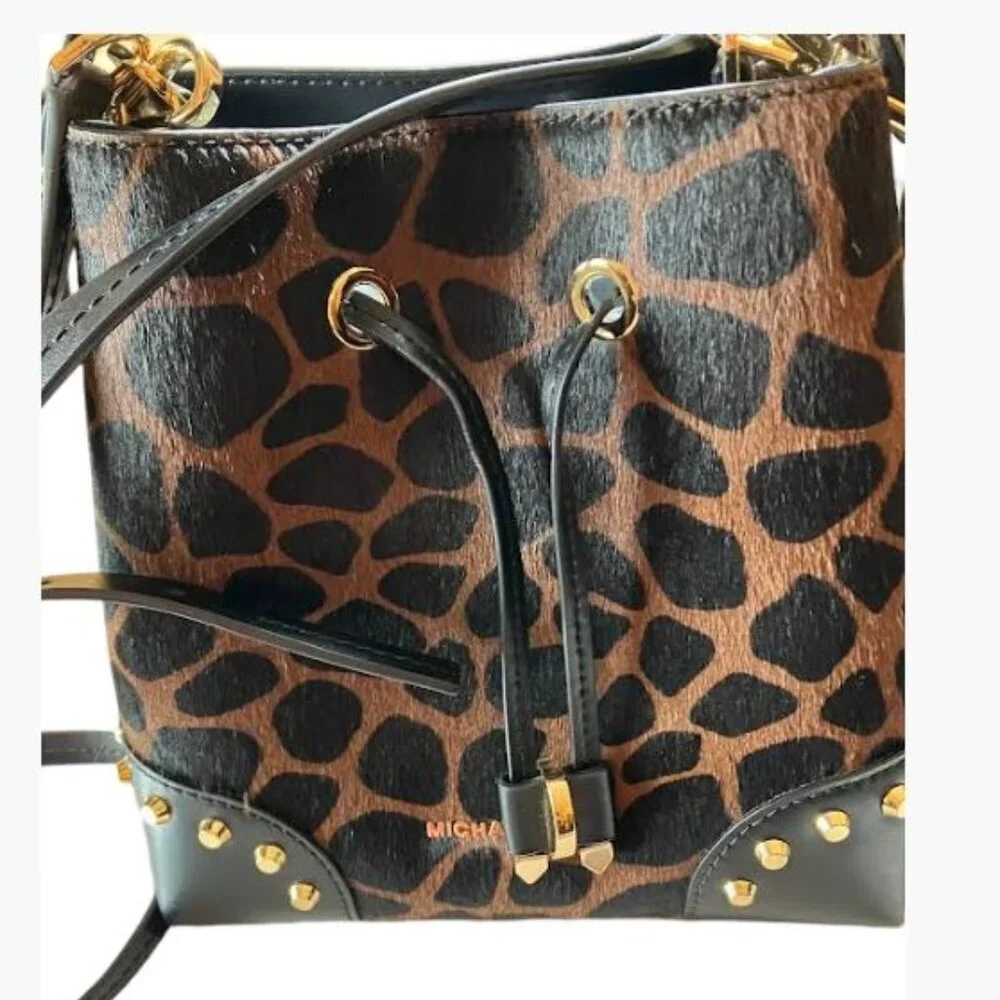 MICHAEL Michael Kors Mercer Gallery Animal Print Bag  OS  NWOT
